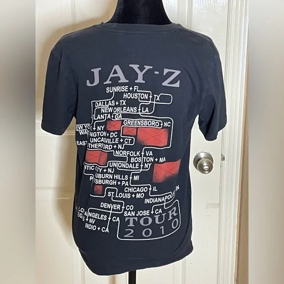 Official Jay Z 2009 Tultex Tour T Shirt Sz Small​​​​​​​​​​​​ - Picture 2 of 11